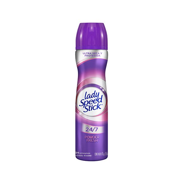 LADY SPEED SPRAY X 150ML.POWDER FRESH R.843