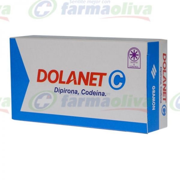 DOLANET C 30MG COMP. CAJA X 20