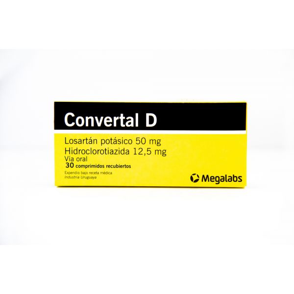 CONVERTAL-D 50MG T-REC CAJA X 30