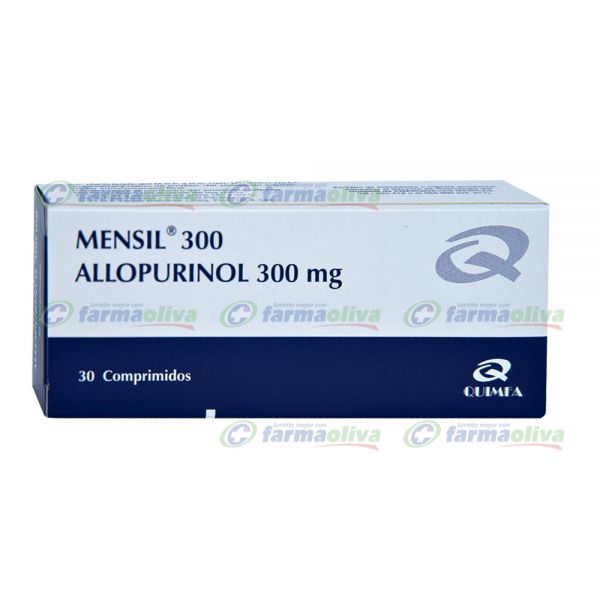 MENSIL 300MG TABL. CAJA X 30