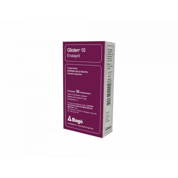 GLIOTEN 10MG T-REC CAJA X 30