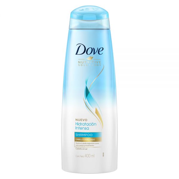 DOVE SHAMPOO HIDRATACION INTENSA - ENVASE X 400 ML