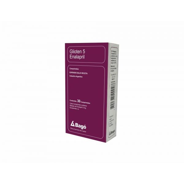 GLIOTEN 5MG T-REC CAJA X 30