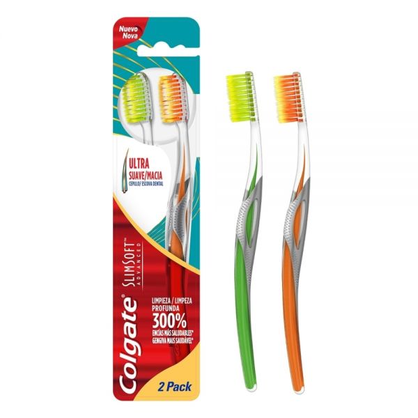 COLGATE CEP.DENTAL X 2 SLIM SOFT ADVA.R313