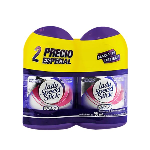 LADY SPEED DEO ROLL ON X 2 POWER FRESH R.717