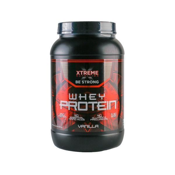 WHEY PROTEIN VAINILLA 100% PO-GR FRASCO X 2 LIBRAS