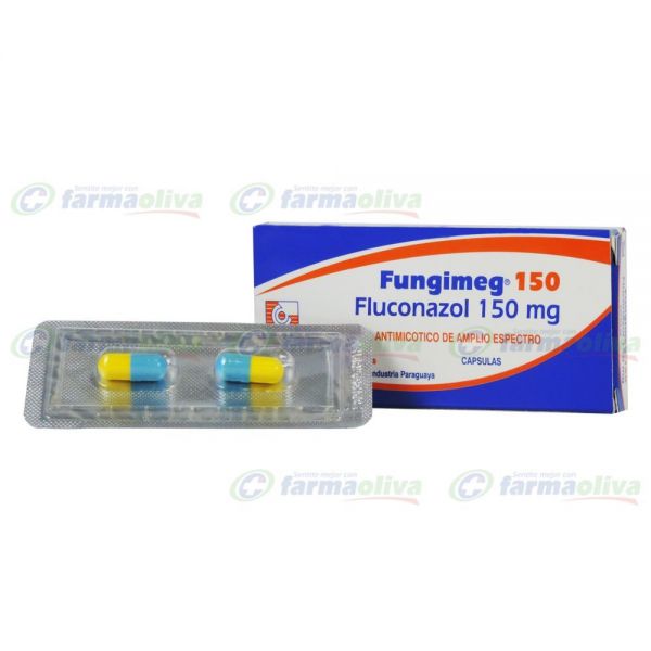 fluconazol 150 mg x 2 precio