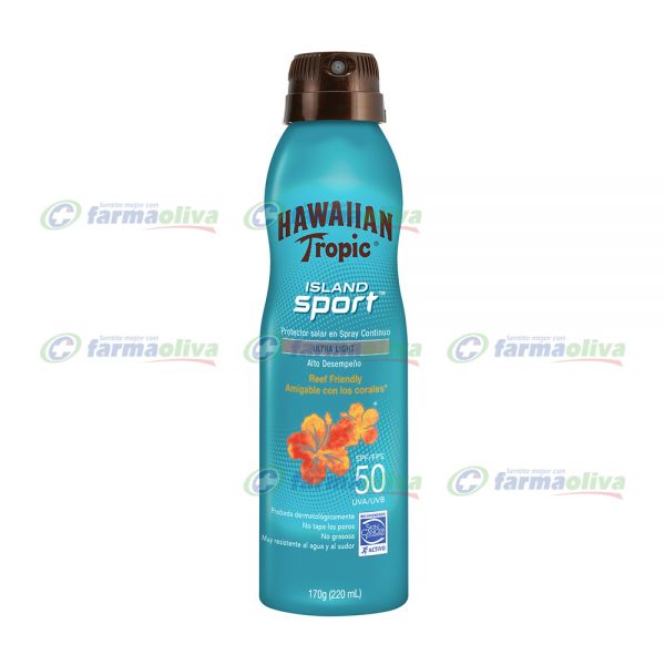 HAWALLAN TROPIC ISLAND SPF 50170GR.