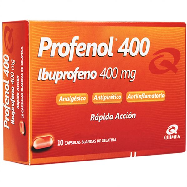 PROFENOL 400 MG CAJA X 10