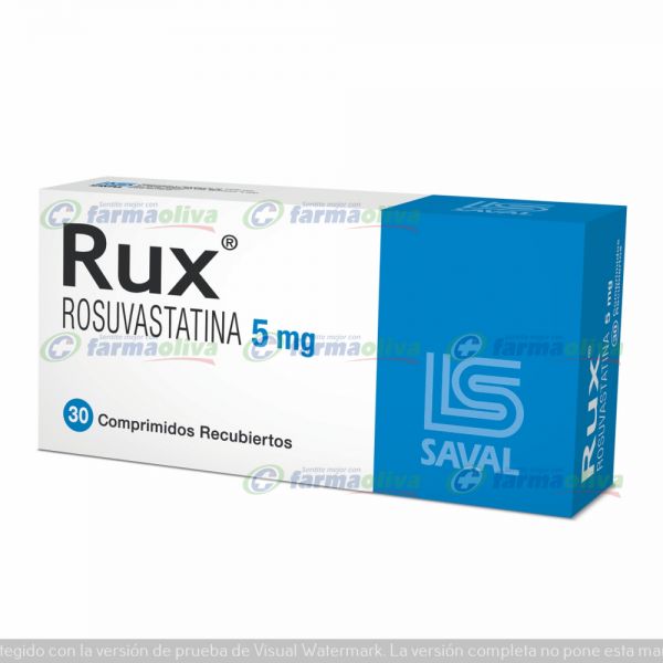 RUX 5MG COMP. CAJA X 30