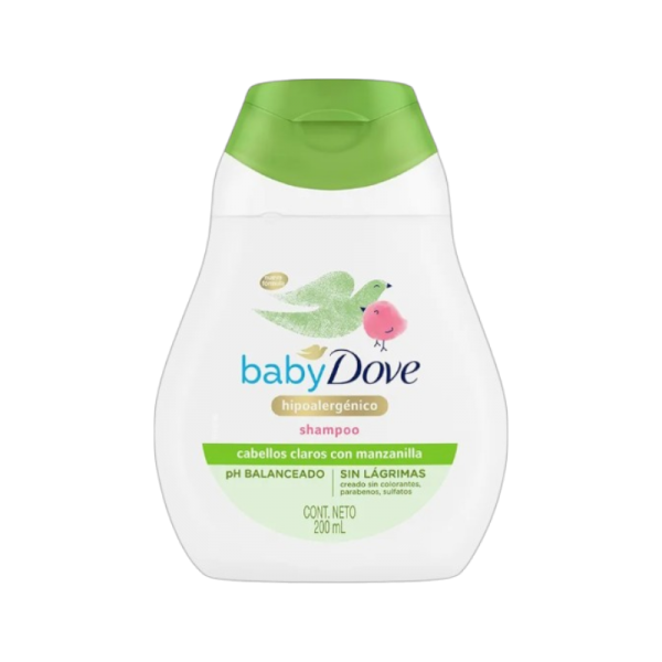 DOVE BABY SHAMPOO CABELLO CLARO X 200 ML
