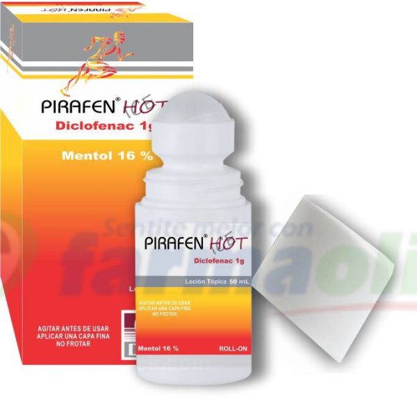 PIRAFEN HOT LOCIO ENVASE X 50ML