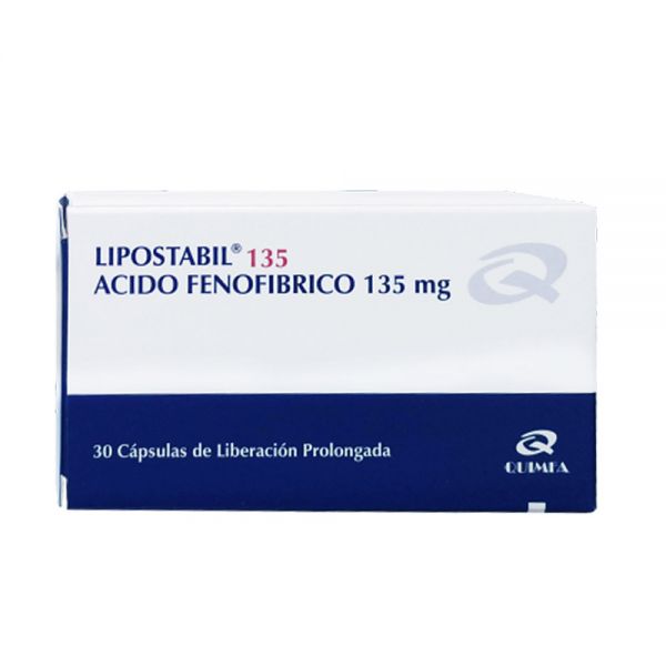 LIPOSTABIL LP 135MG COMP. CAJA X 30