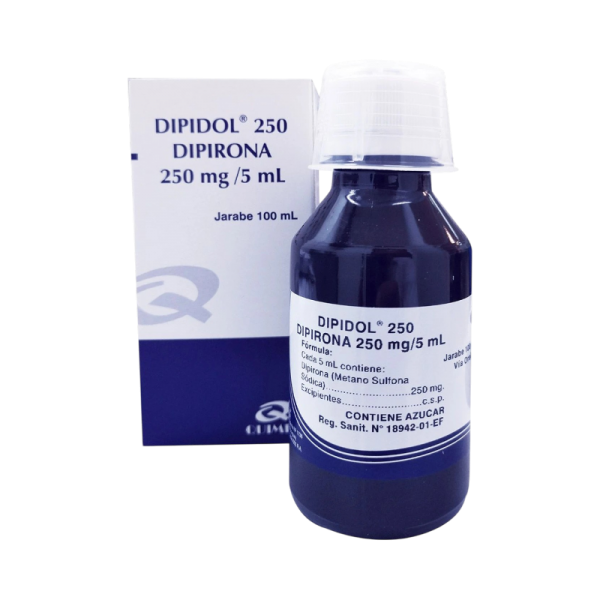 DIPIDOL 250MG JARAB FRASCO X 100ML