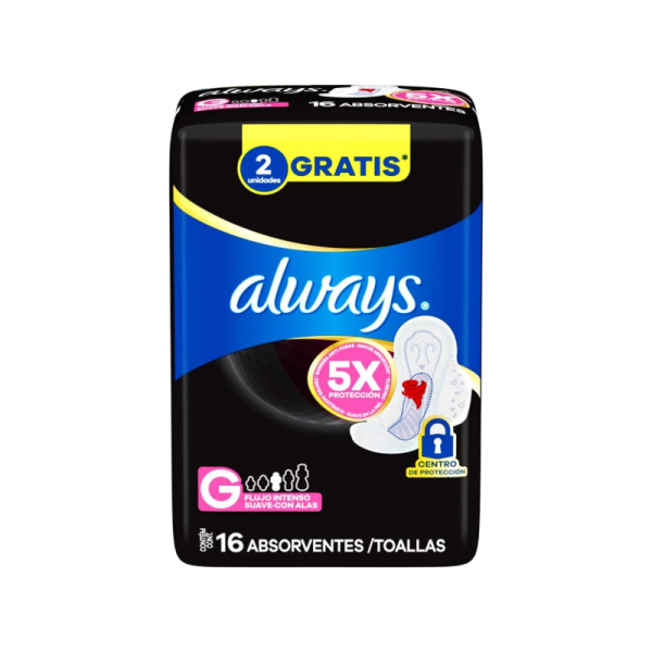 ALWAYS NOCHE SUAVE T3 C/ ALAS X16UN