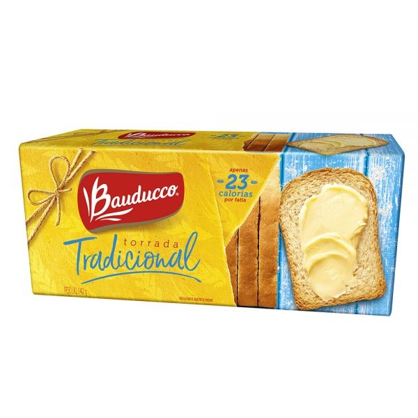 BAUDUCCO TOSTADA SALADA 142 GR X 36