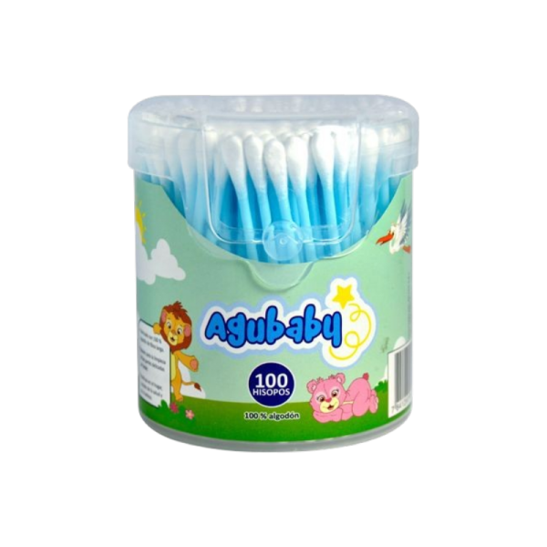 AGUBABY HISOPOS X 100 UNI. REF2150