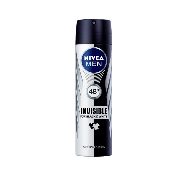 NIVEA DEO.SPRAY FM X 150 ML.INVISIBLE B&W P. R.0239