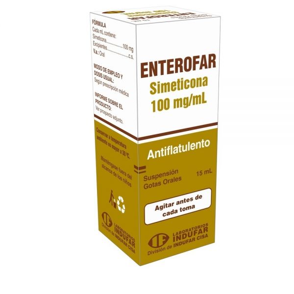 ENTEROFAR 100MG GT-OR FRASCO X 15ML