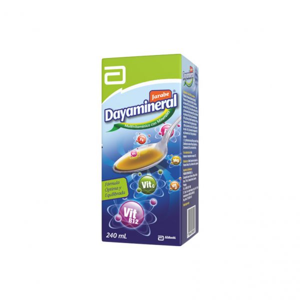 DAYAMINERAL JARABE FRASCO X 240 ML