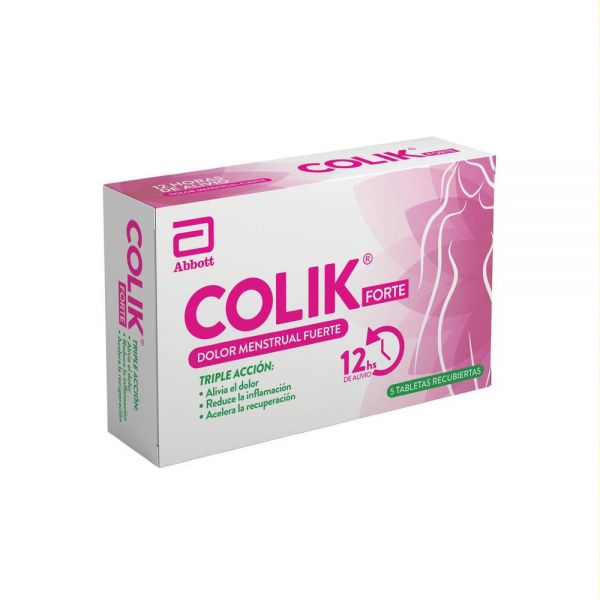 COLIK FORTE CAJA X 5 COMPRIMIDOS