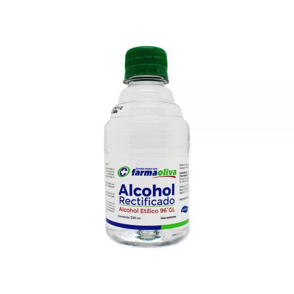 ALCOHOL RECTIFICADO X 250 ML (FO)