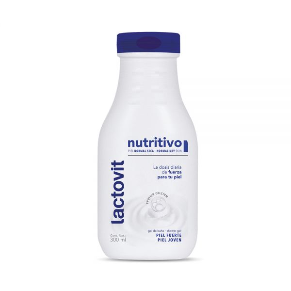 LACTOVIT NUTRITIVA GEL DE BAÑO X 300ML. REF.257