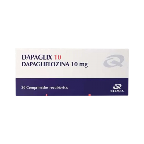 DAPAGLIX 10 MG CAJA X 30 COMPRIMIDOS