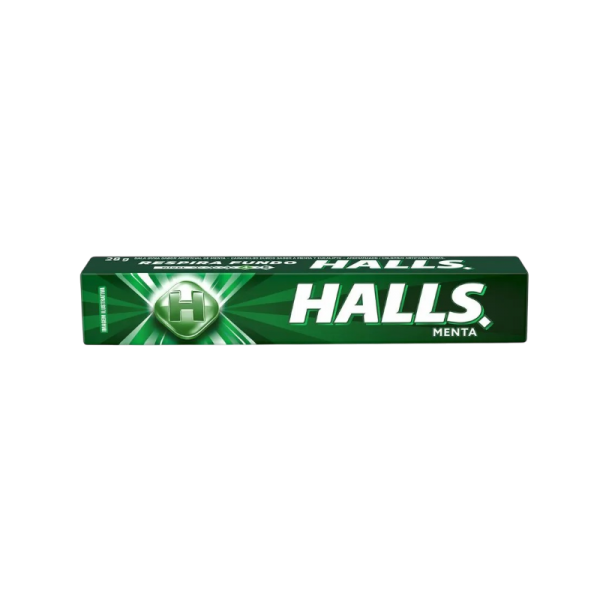 HALLS CARAMELOS SABOR MENTA 28 G