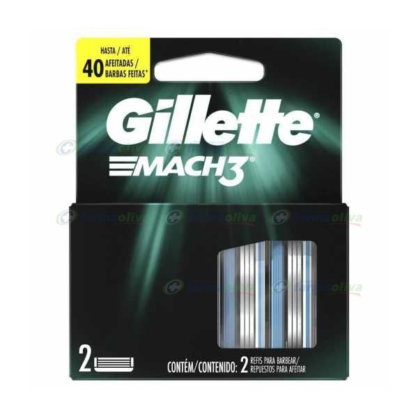 GILLETTE RPTO.MACH 3 X2