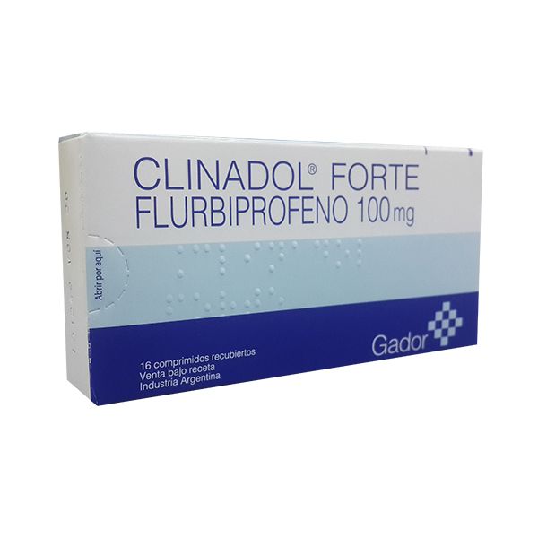 CLINADOL FORTE 100MG CO-RV CAJA X 16