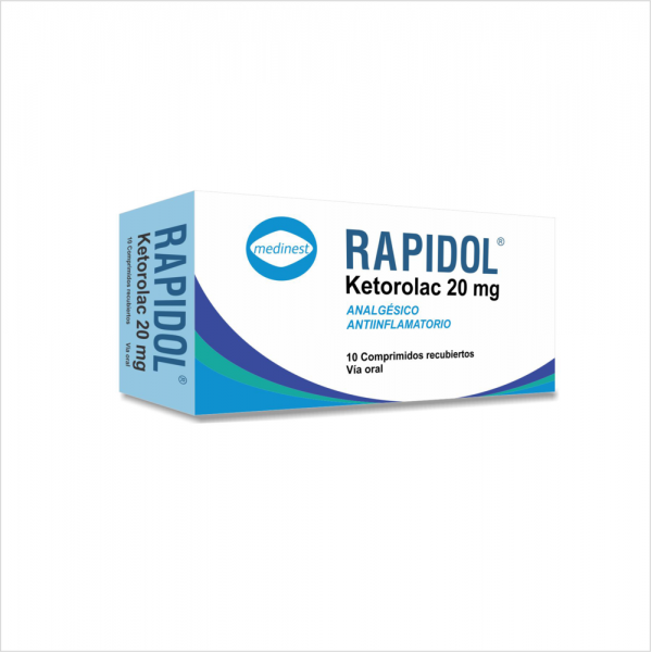 RAPIDOL 20MG COMP. CAJA X 10