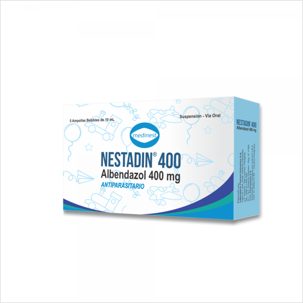 NESTADIN 400MG AMP-B AMPOLLA X 5 X 10ML