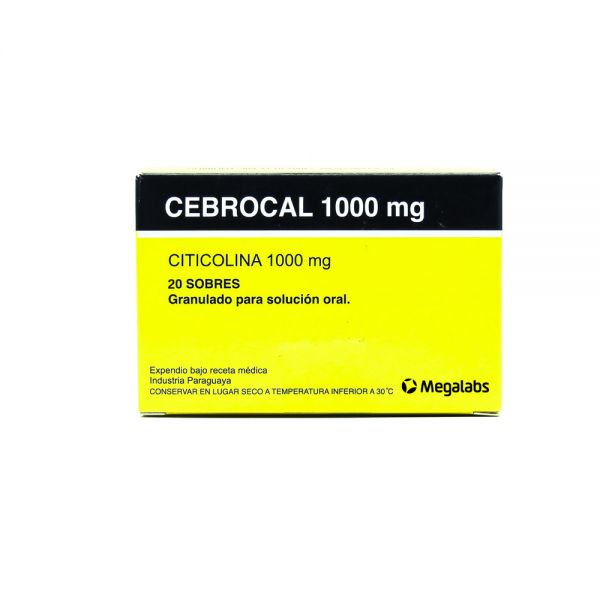 CEBROCAL 1000MG PO-GR SOBRE X 20