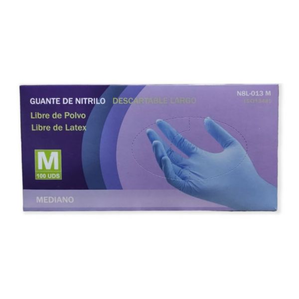 GUANTE DE NITRILO MEDIANO X UNIDAD (SUMED)