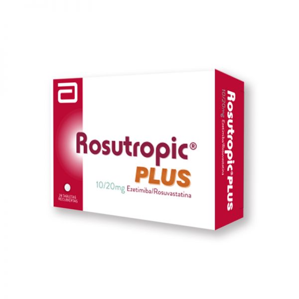 ROSUTROPIC PLUS 10MG/20MG TABL. CAJA X 28