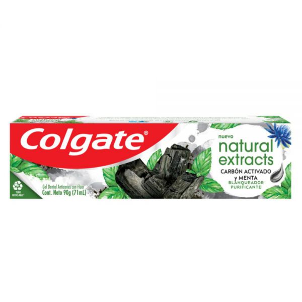 COLGATE CR. X 90GR. NATURAL EXTRACTS PURIFIC. R.395
