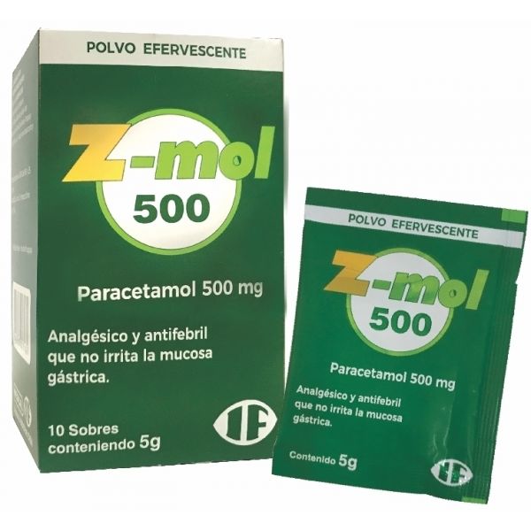Z-MOL 500MG PO-EF CAJA X 10 X 5GR