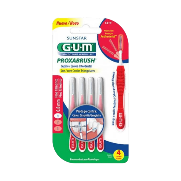 GUM INTERDENTAL PROXABRUSH CLIN