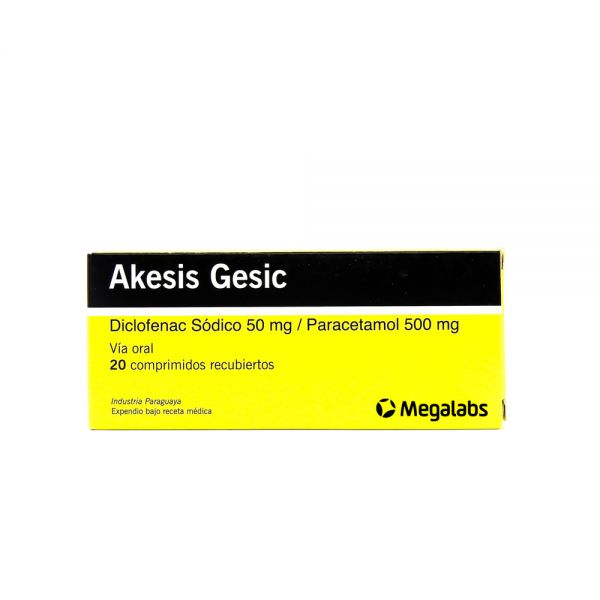 AKESIS GESIC CO-RV CAJA X 20