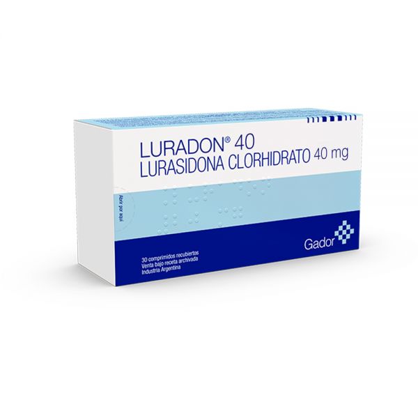 Luradon 40 Mg. X 30 Comp. Recub.
