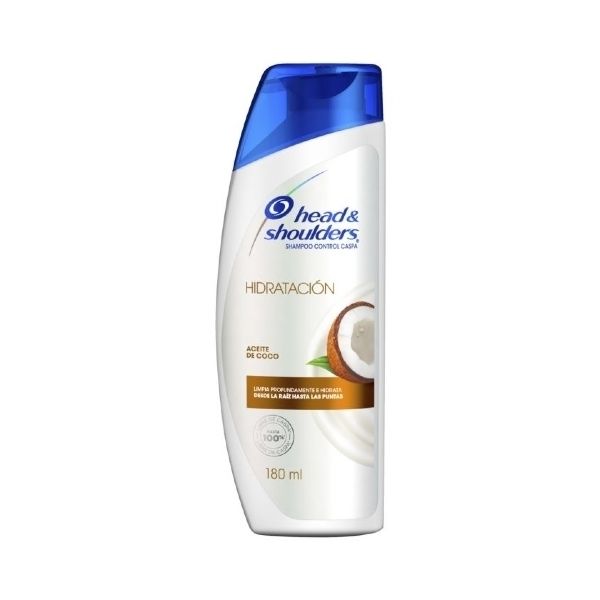 HEAD SHOULDERS SHAMPOO HIDRATACION COCO X 180ML