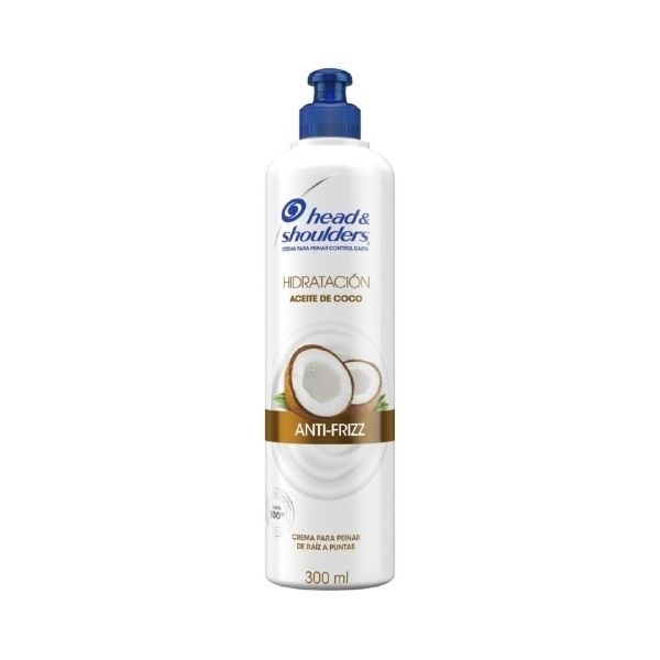 HEAD SHOULDERS CREMA DE PEINAR HIDRATACION COCO X 300ML