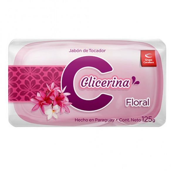 JABON DE TOCADOR GLICERINA FLORAL 125GR