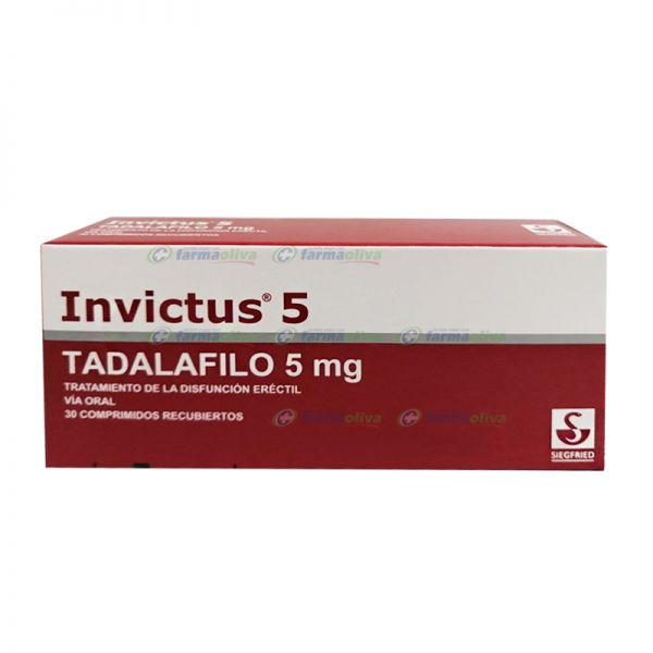 INVICTUS 5MG CO-RV CAJA X 30