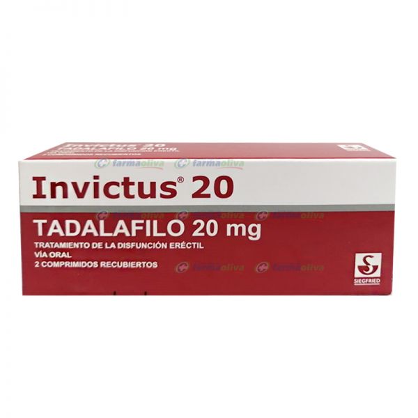 INVICTUS 20MG CO-RV CAJA X 2