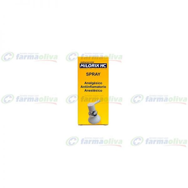 MILORIX HC SPRAY X 30ML