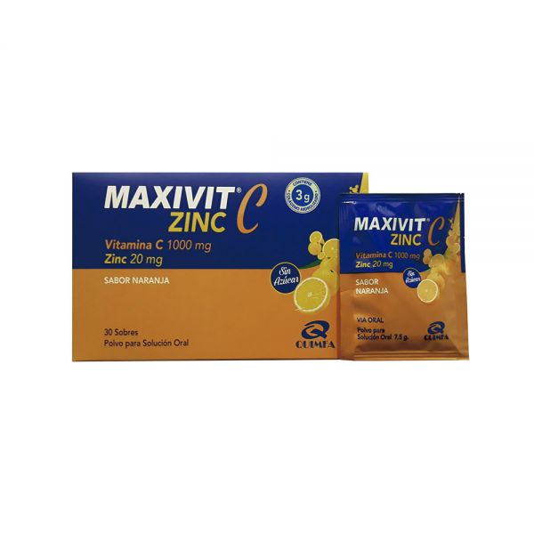 MAXIVIT C ZINC X 30 SOBRES