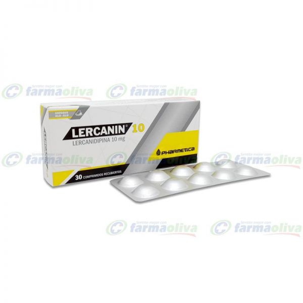 LERCANIN 10 MG CAJA X 30 COMP.