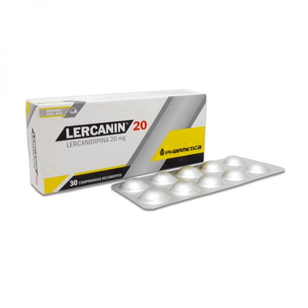 LERCANIN 20 MG CAJA X 30 COMP.